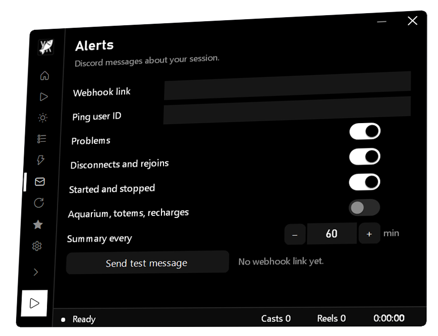FISCHXR's Alerts page